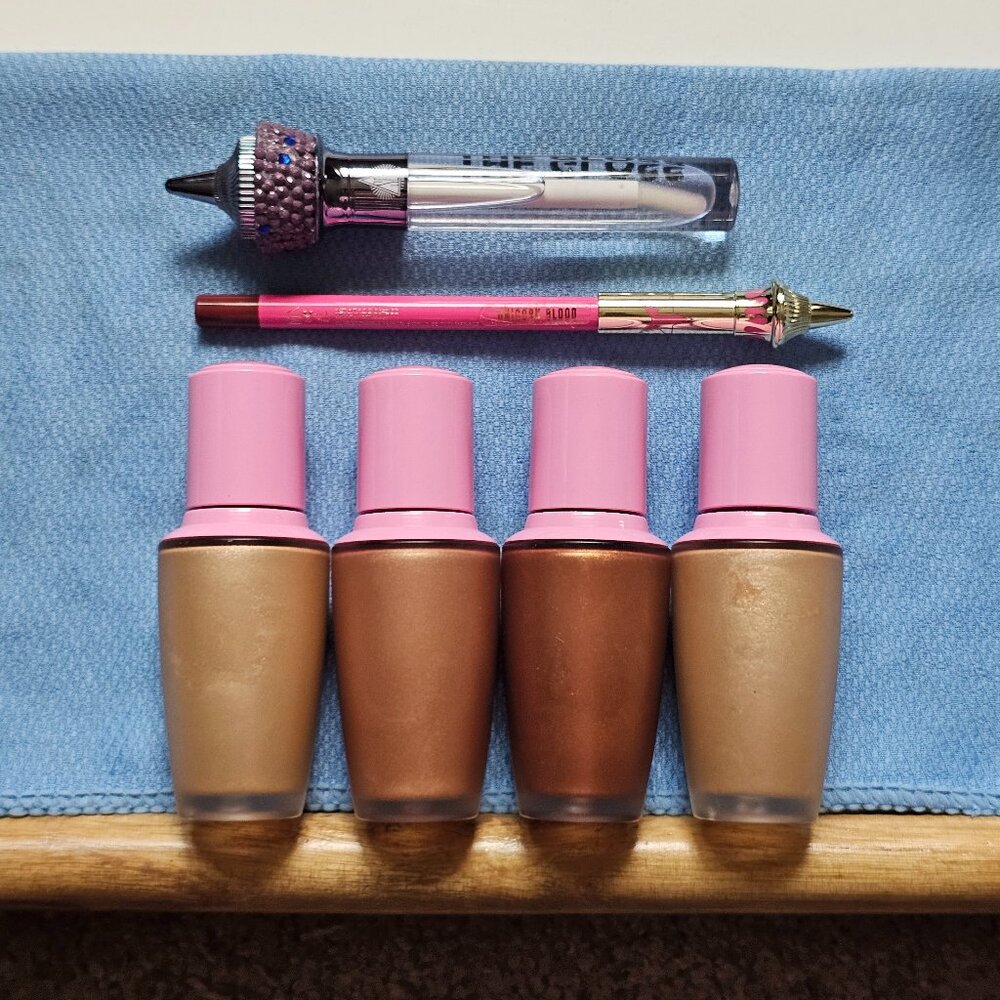 Jeffree Star Lot-Liquid Frost-Gloss-Lip Liner - Picture 2 of 8